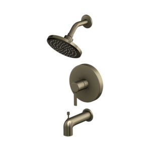 DISCONTINUED - Hudson Tub/Shower Modern Trim Kit Brushed Nickel Finish