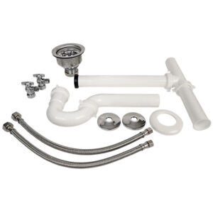 Disposal Waste Kit Compression With Supply line