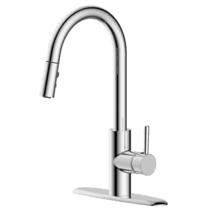 Hudson Single Handle Modern Pull Down Spray Kitchen Faucet G3 Chrome Finish