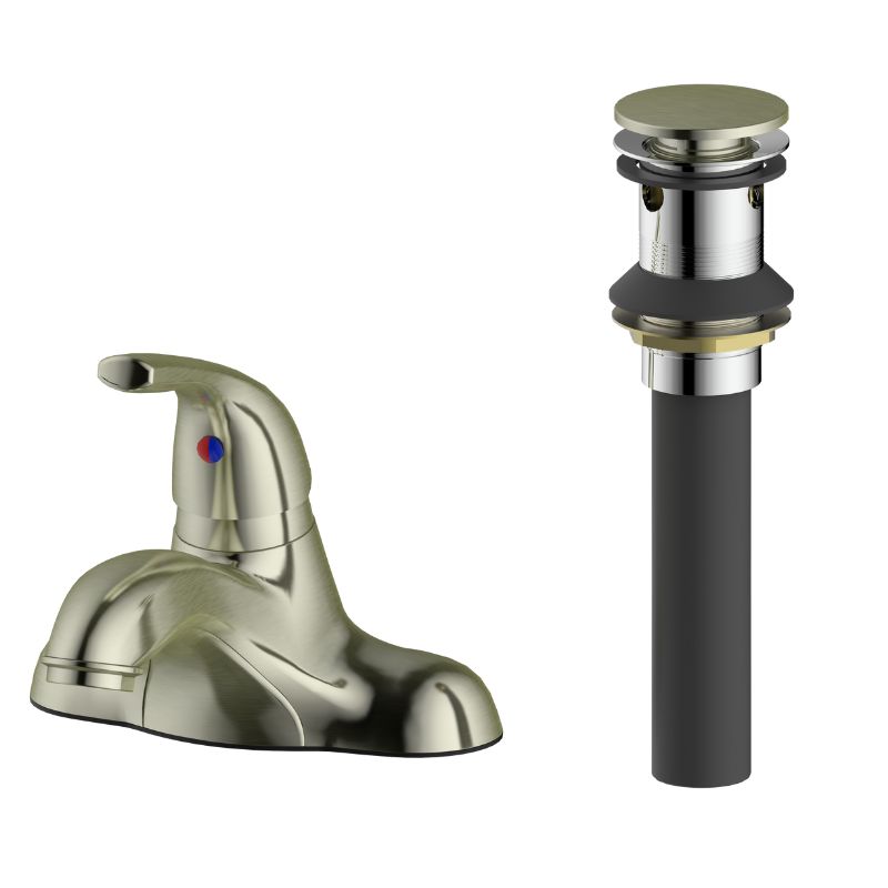 Emerson Single Handle Lavatory Faucet G3 Brushed Nickel Finish - Image 2