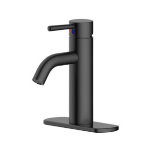 Hudson Single Handle Modern Lavatory Faucet G3 Matte Black Finish
