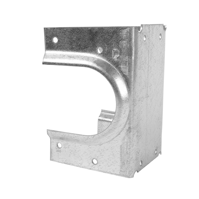 5-3/8 in x 3-3/8 in x 3-1/6 in Double Stud Shoe