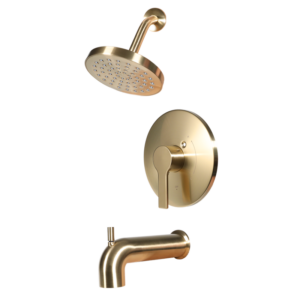 Hudson Tub/Shower Modern Trim Kit G3 Brushed Gold Finish