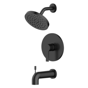 Hudson Tub/Shower Modern Trim Kit G3 Matte Black Finish