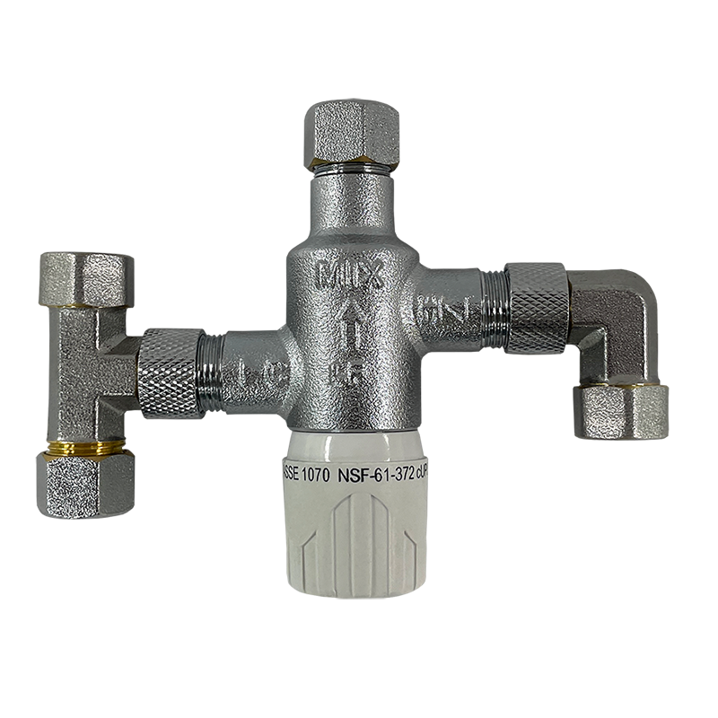 15 Mm Chrome Plated Isolation Valve - Compression Fitting Service Ball Valve For Plumbing