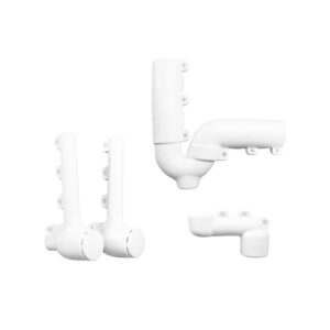 Trap Wrap Cover with Two Supply Covers and Offset